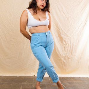 SOLD- Big Bud Press Baby Blue Pencil Pants NWT